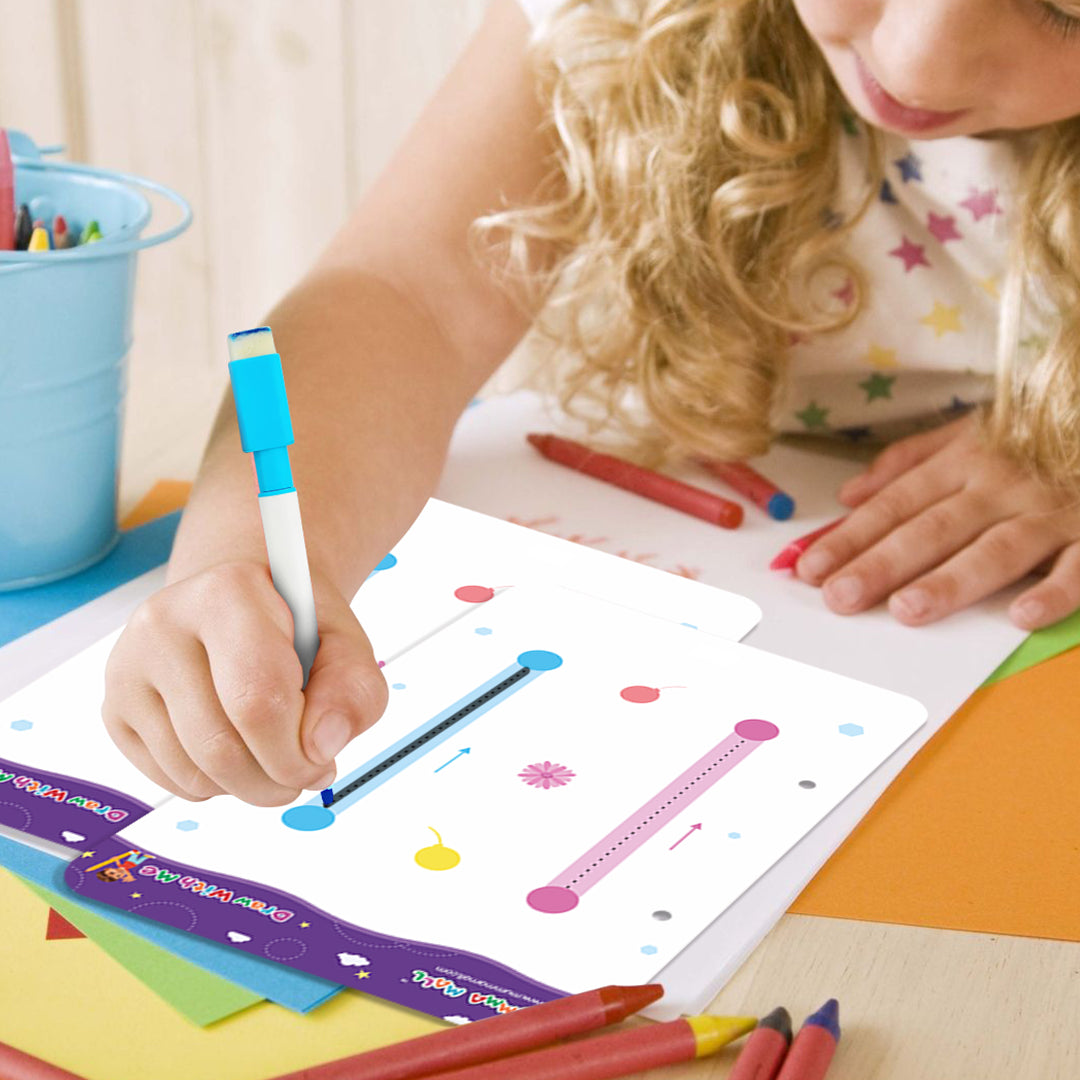 Skill Write Handwriting Book for Kids Reusable Tracing Sheets & FREE 2000+ Pages Printable PDF Worksheets