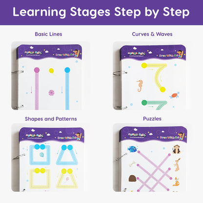 Skill Write Handwriting Book for Kids Reusable Tracing Sheets & FREE 2000+ Pages Printable PDF Worksheets