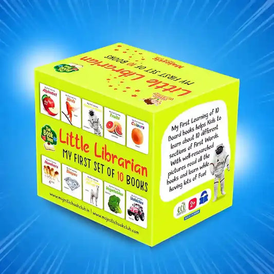 LKG Class Picture Book Box Set Of 10 Board Books