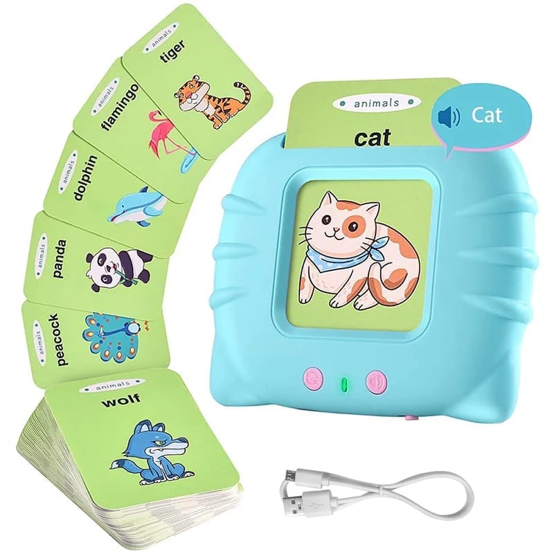 Kids and play Educational Learning Talking Flash Cards  double-sided cards