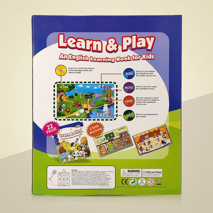 Learn & Play Educational Sound Book for Kids